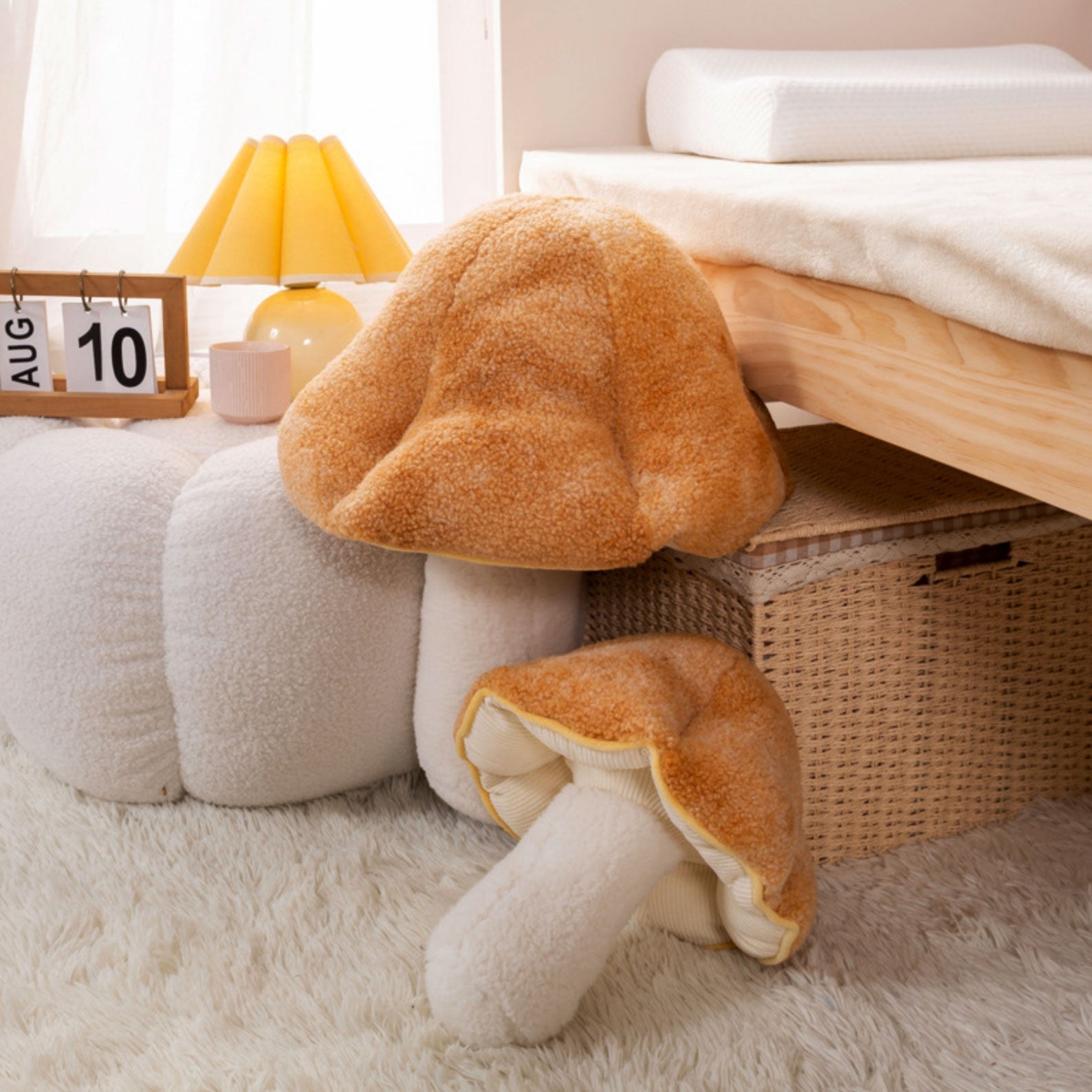 Junips | Fluffy Mushroom Cushion
