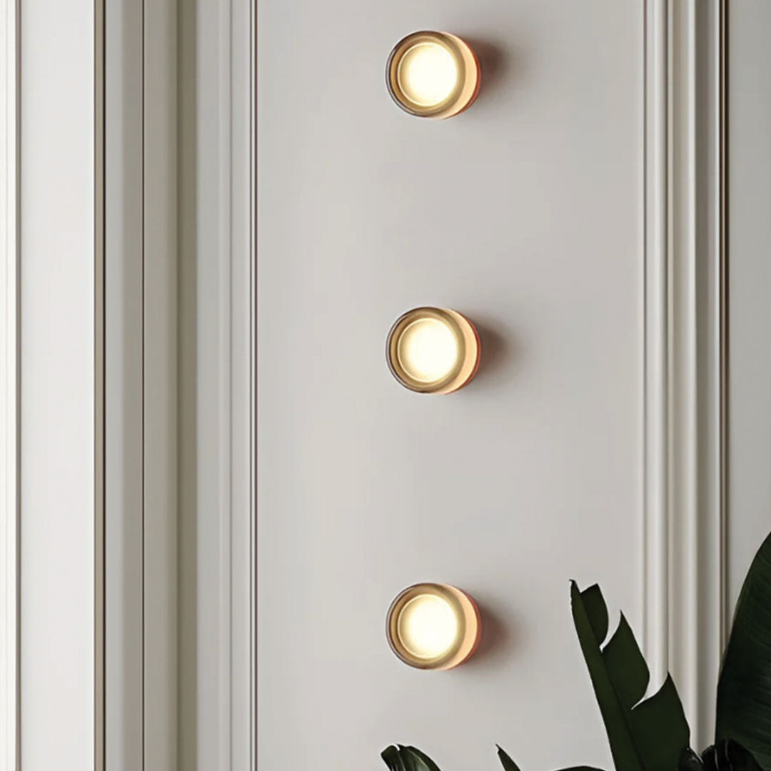 Junips | Compact Wall Light - DimpleGlow