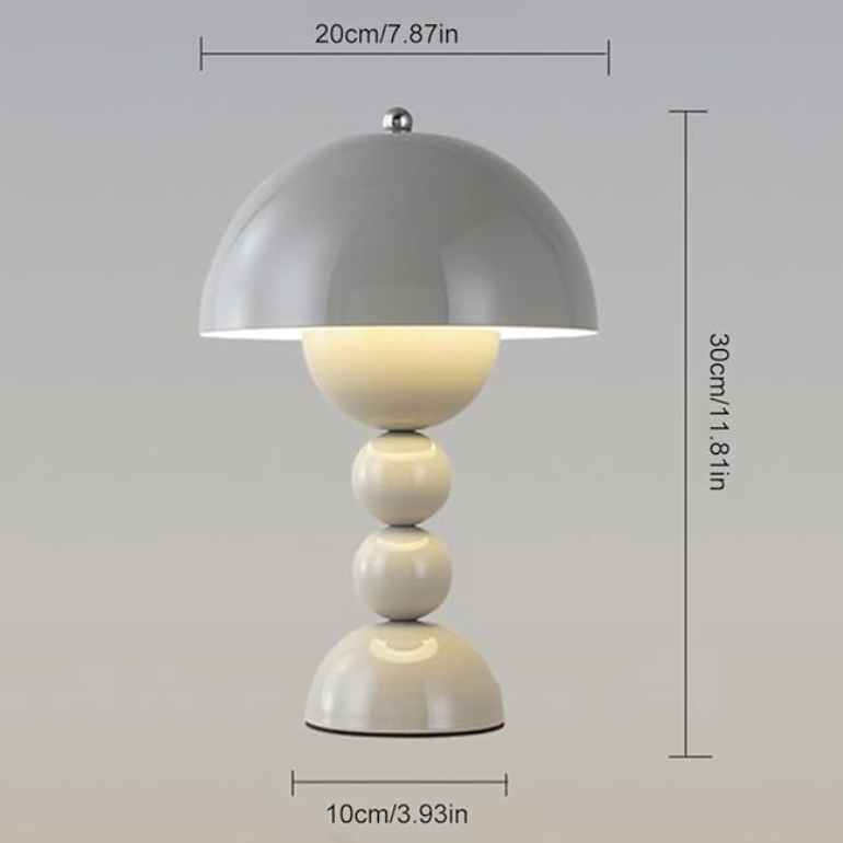 Junips | Mushroom Dimmerable LED Table Lamp | USB Rechargeable