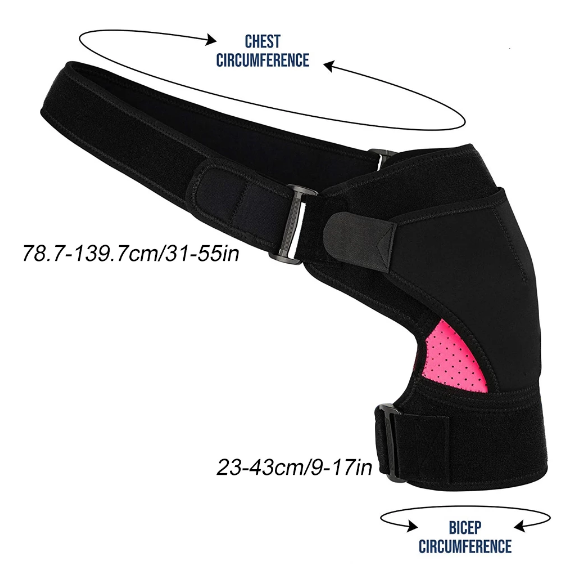 Junips | Shoulder support, compression sleeve, alleviates pain, dislocations and injuries