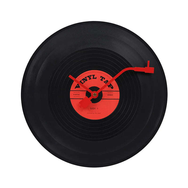 Junips | Musical Vinyl Record Wall Clock