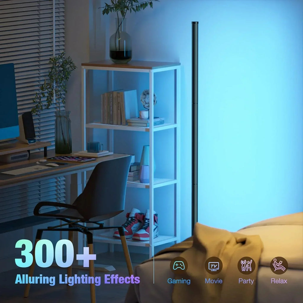Junips | Smart RGB Floor Lamp - 16 Million Color Changing Mood Light