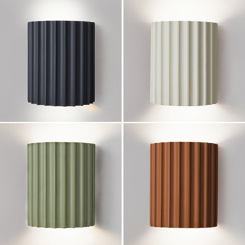 Junips | Folding Color Resin LED Wall Light Lamp