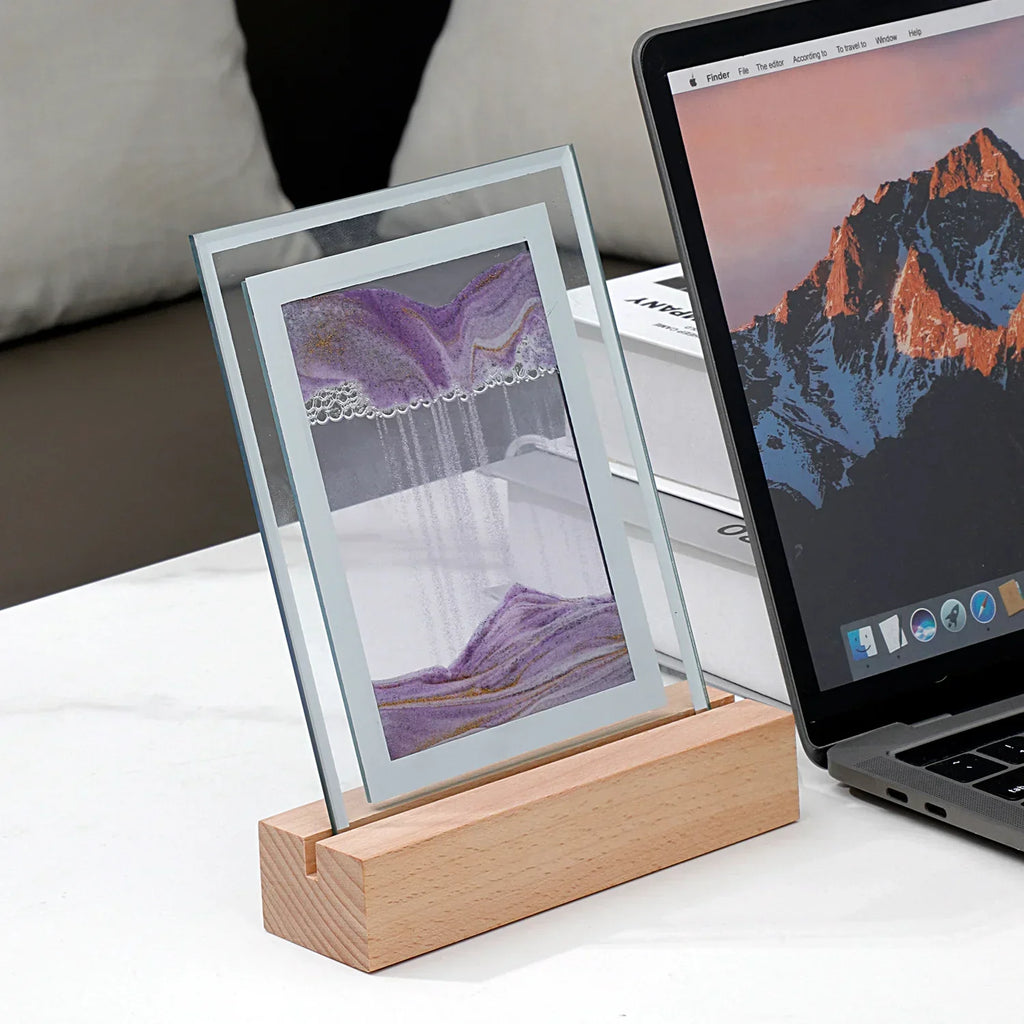 Junips | Sand Art LED Quicksand Artistic Table Lamp