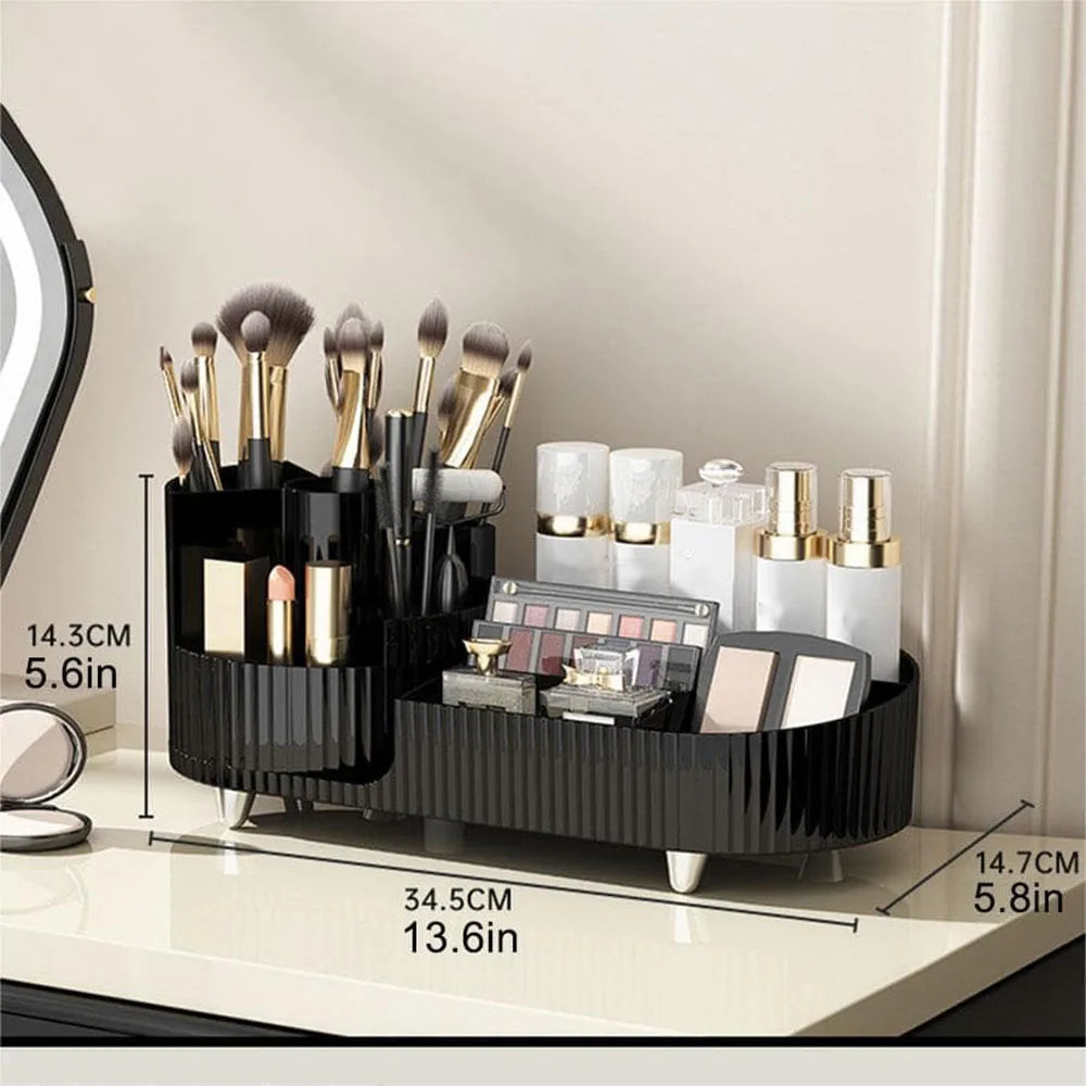 Junips | Eleganza – Luxury Beauty Organizer with Slim Rotating Design