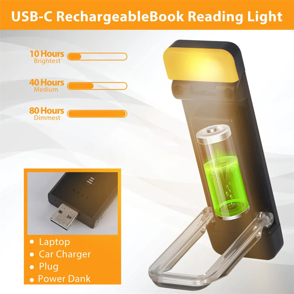 Junips | Clip-on Bookmark Light with Timer