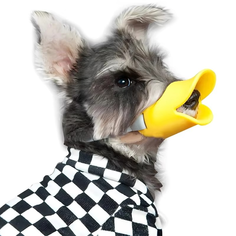 Junips | Adjustable Silicone Duckbill Dog Muzzle for Small and Large Dogs