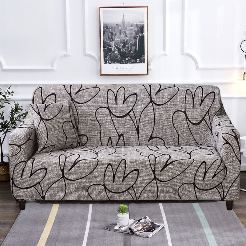 Junips | Modern Non-slip Colorful Elastic Sofa Cover