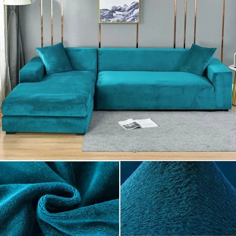 Junips | PlushFit - High-Quality Sofa Covers Made of Stretch Velvet