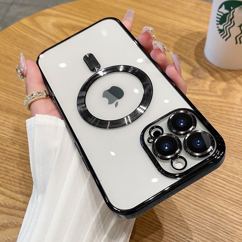 Junips | Sky Clear Transparent Silicone iPhone Case
