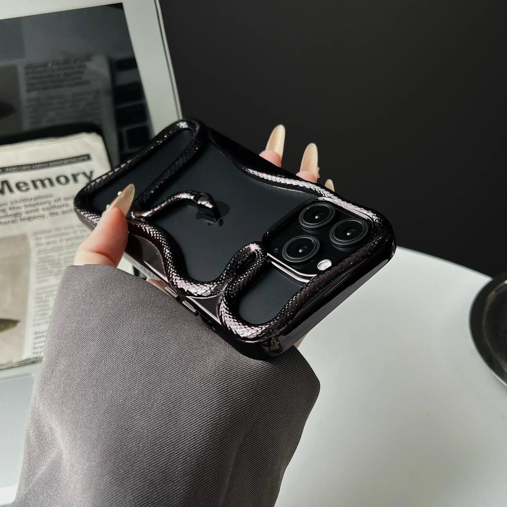 Junips | Snake Wrap Retro Phone Case