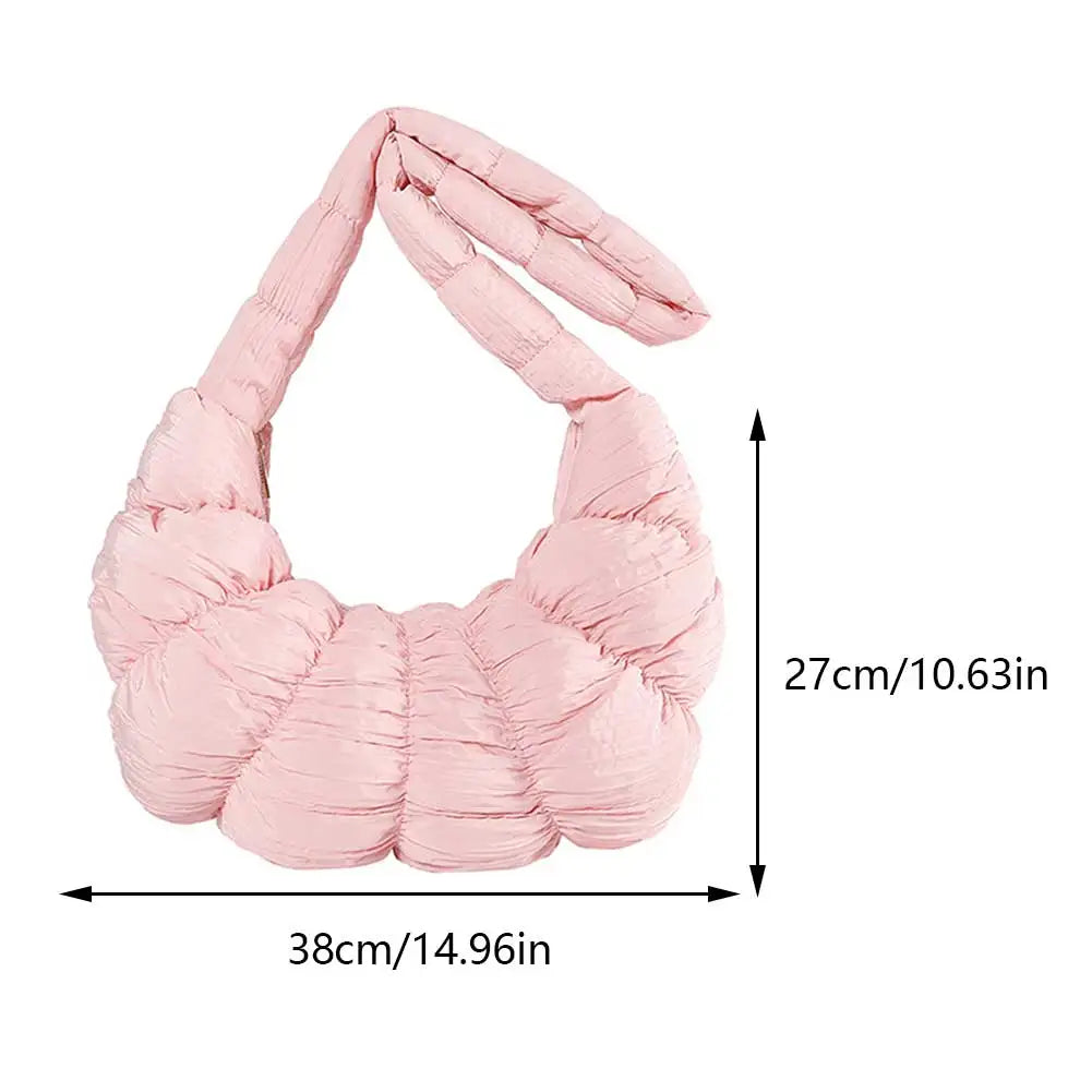 Junips | Puff Croissant Shoulder Bag