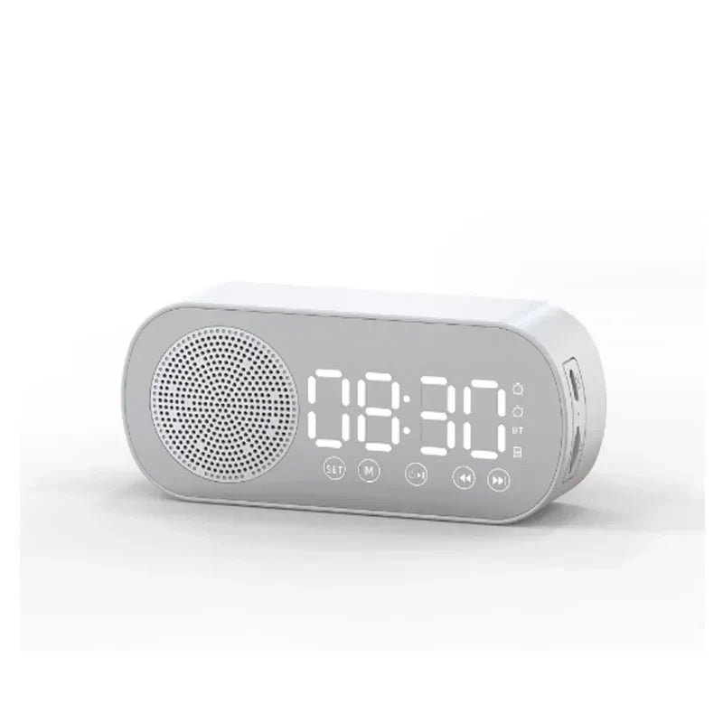 Junips | Digital Alarm Clock with Bluetooth Speaker & FM Radio
