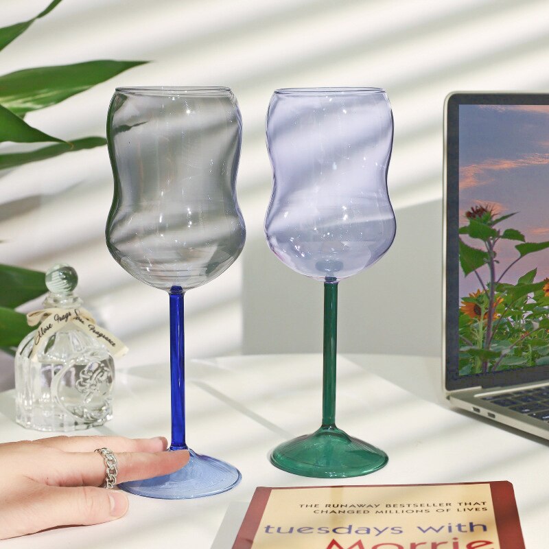 Junips | 2-colored Chubby wine glass