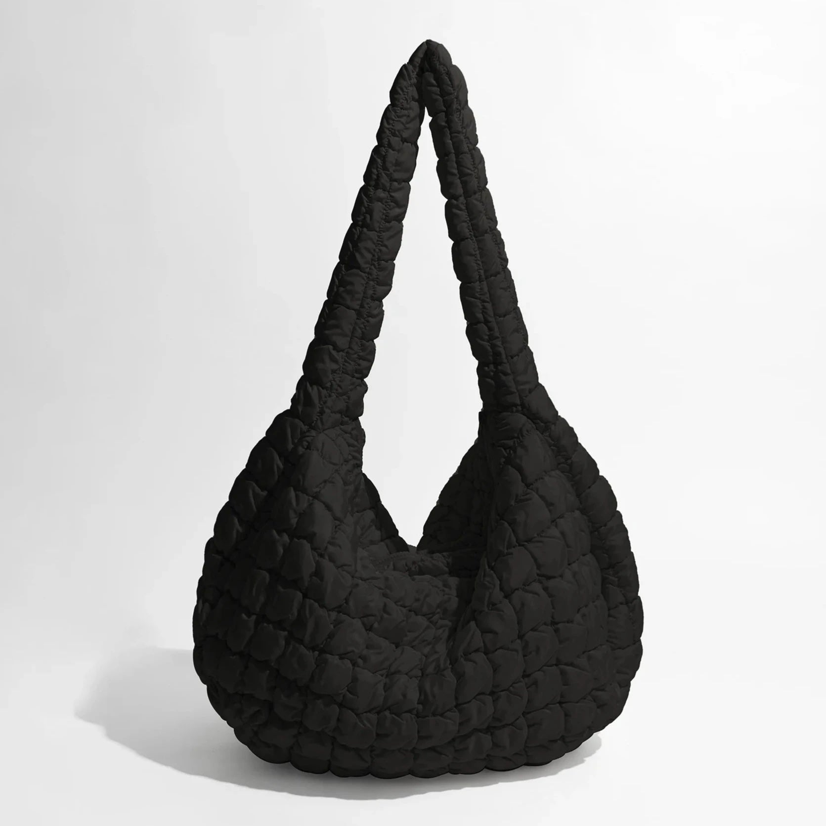 Junips | Cross Quilt X-Large Shoulder Bag