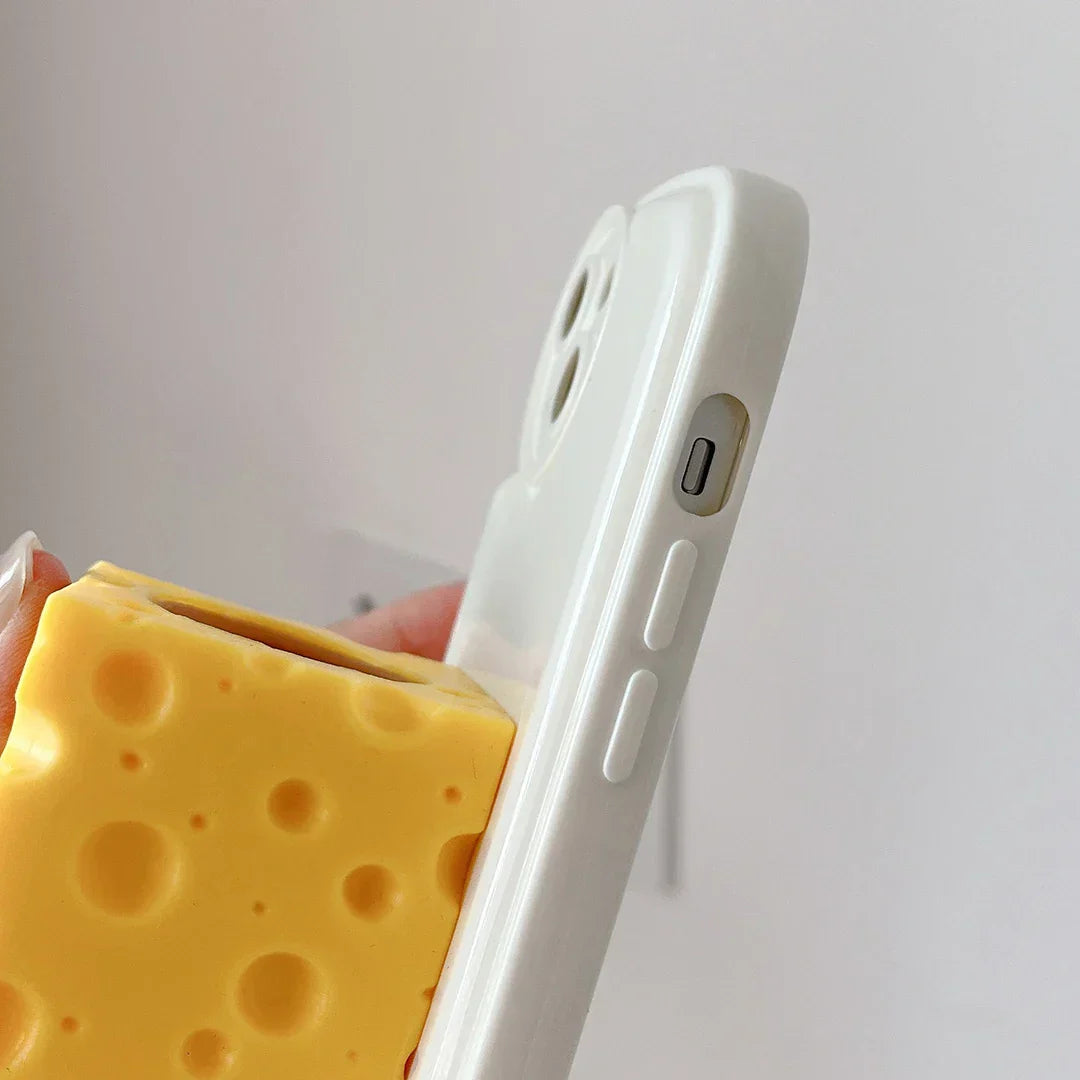 Junips | Cheese Lover Mouse iPhone Case