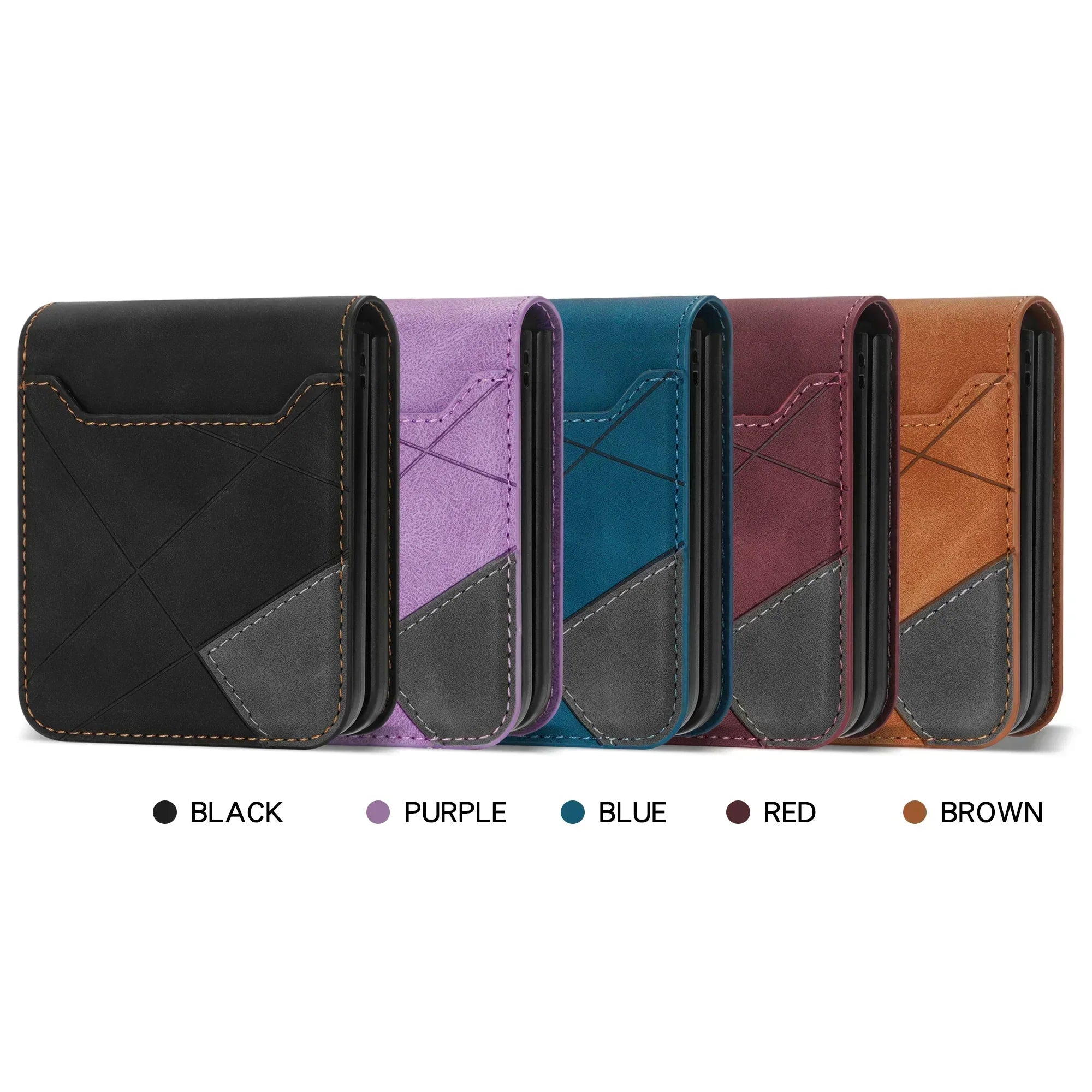 Junips | Leather Wallet Case for Samsung Galaxy Z Flip Series