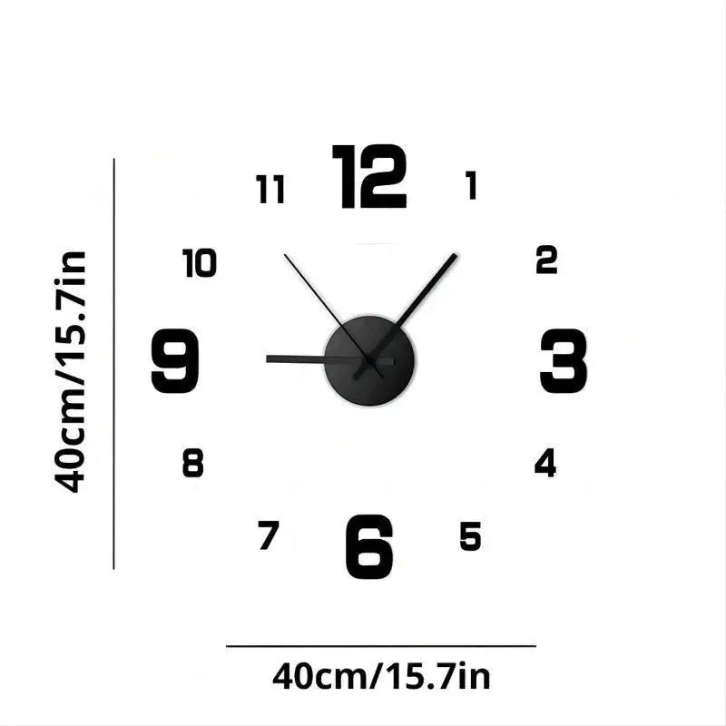 Junips | Creative frameless wall clock