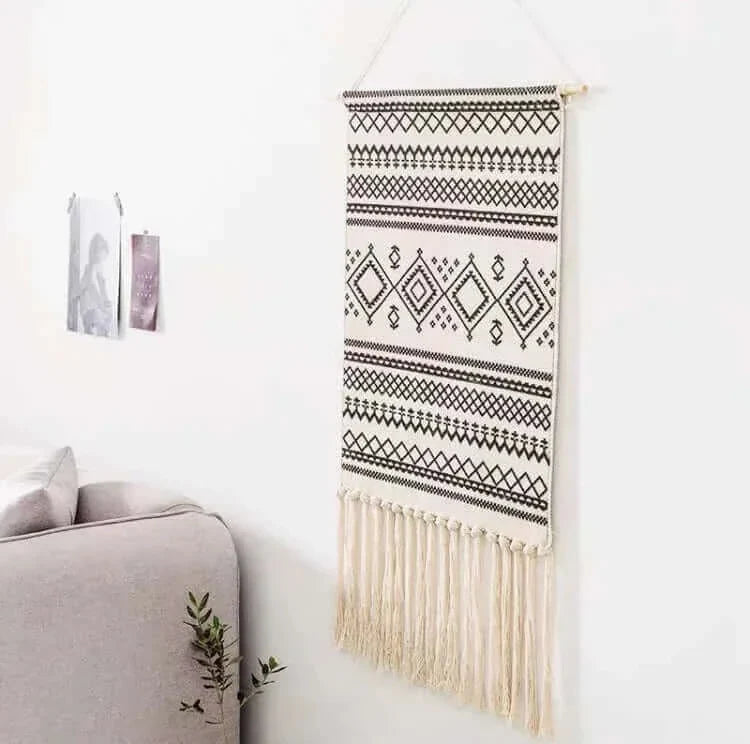 Junips | Macrame Hanging Cotton Rug