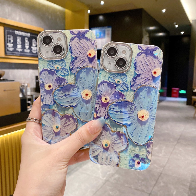 Junips | Flower Glow Soft Shockproof iPhone Case