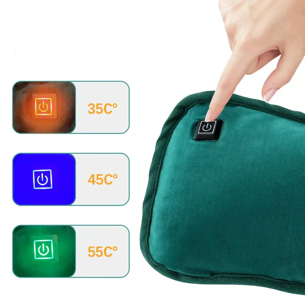 Junips | Portable Heating Pad | 30x20 cm | Fast Heating, Multipurpose Hand/Body Warmer
