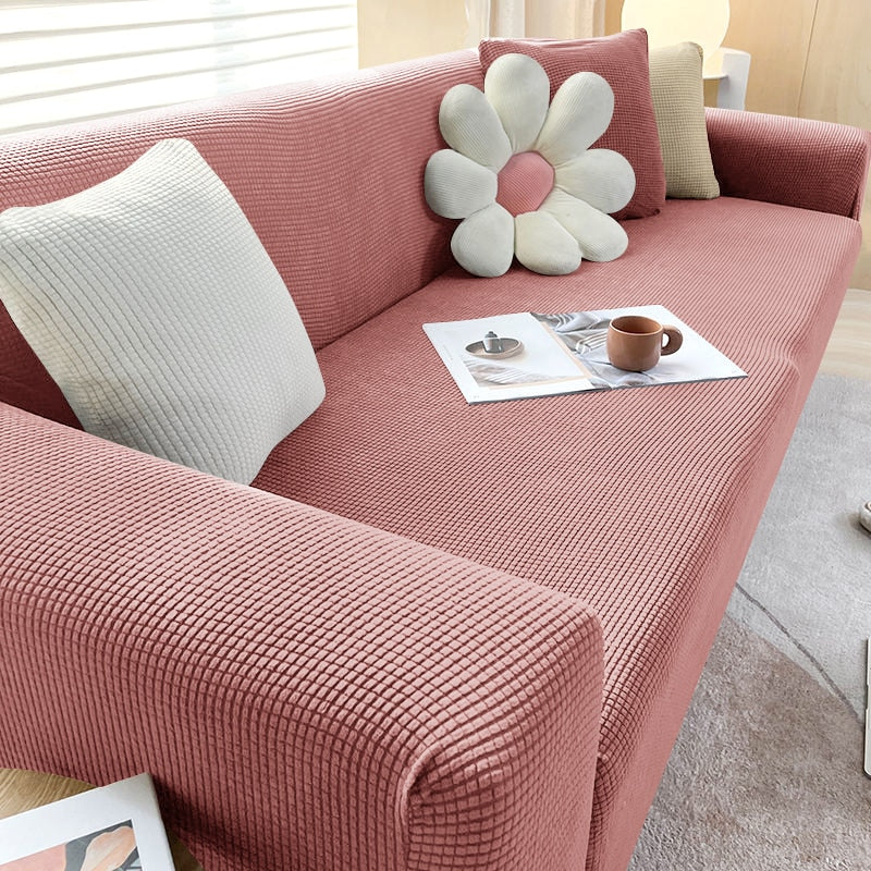 Junips | FlexiCover Elastic Sofa Cover – Protection Cover for Corner Sofas and Standard Sofas
