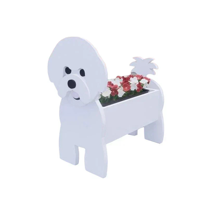 Junips | Flower Pot - Pawsome - Dog Plant Container - Various Breeds