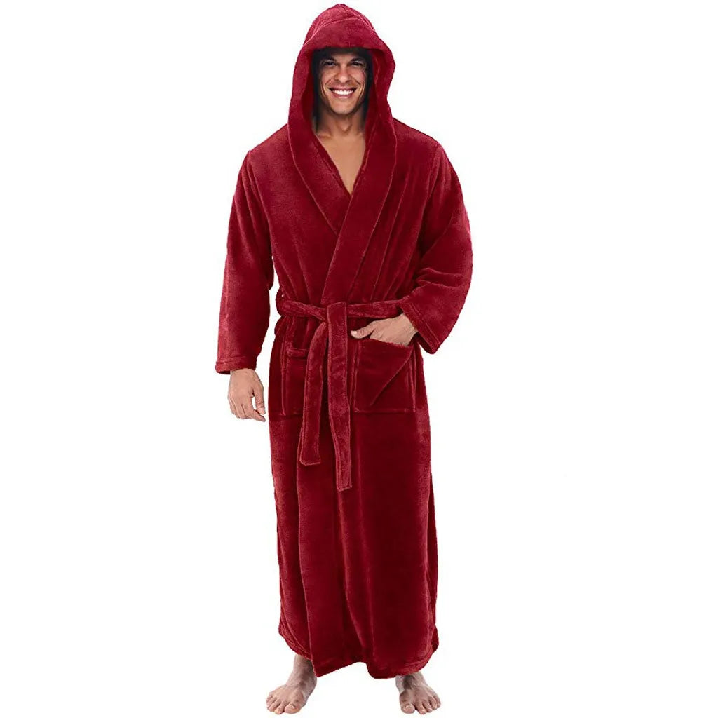 Junips | HoodedChill – Cozy Bathrobe for Men