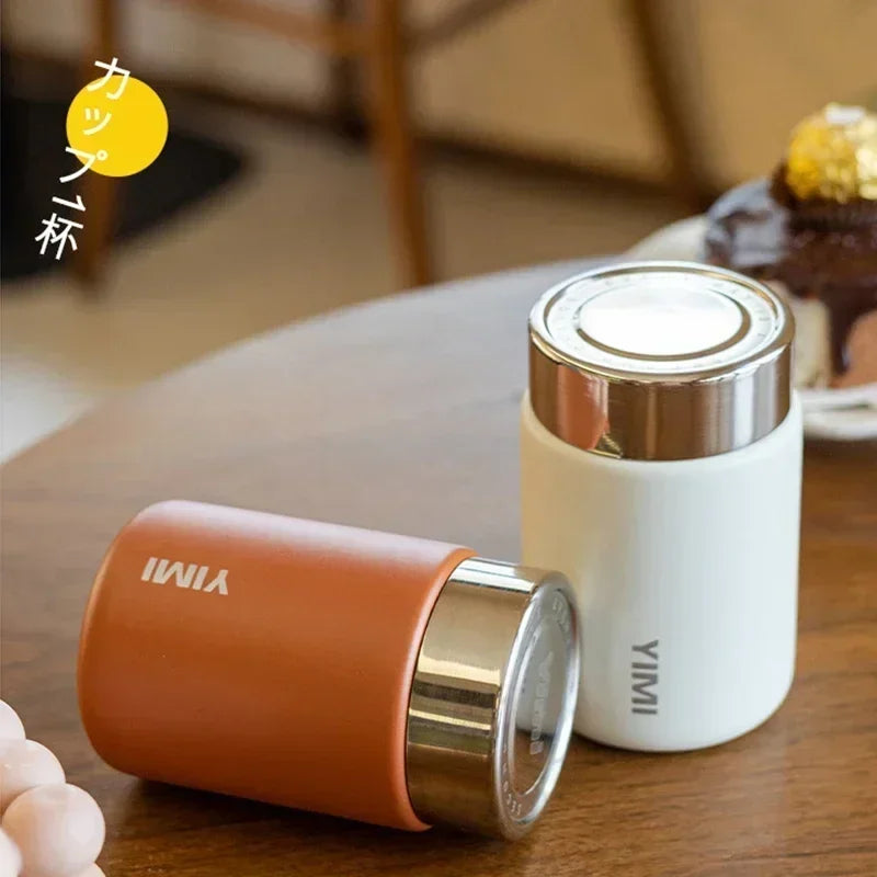 Junips | 230ml Mini 316 Stainless Steel Portable Thermos - Pocket Vacuum Bottle