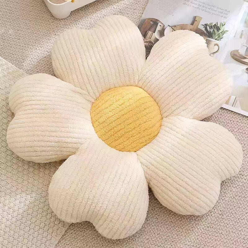Junips | Fluffy Clover Flowers Pillow