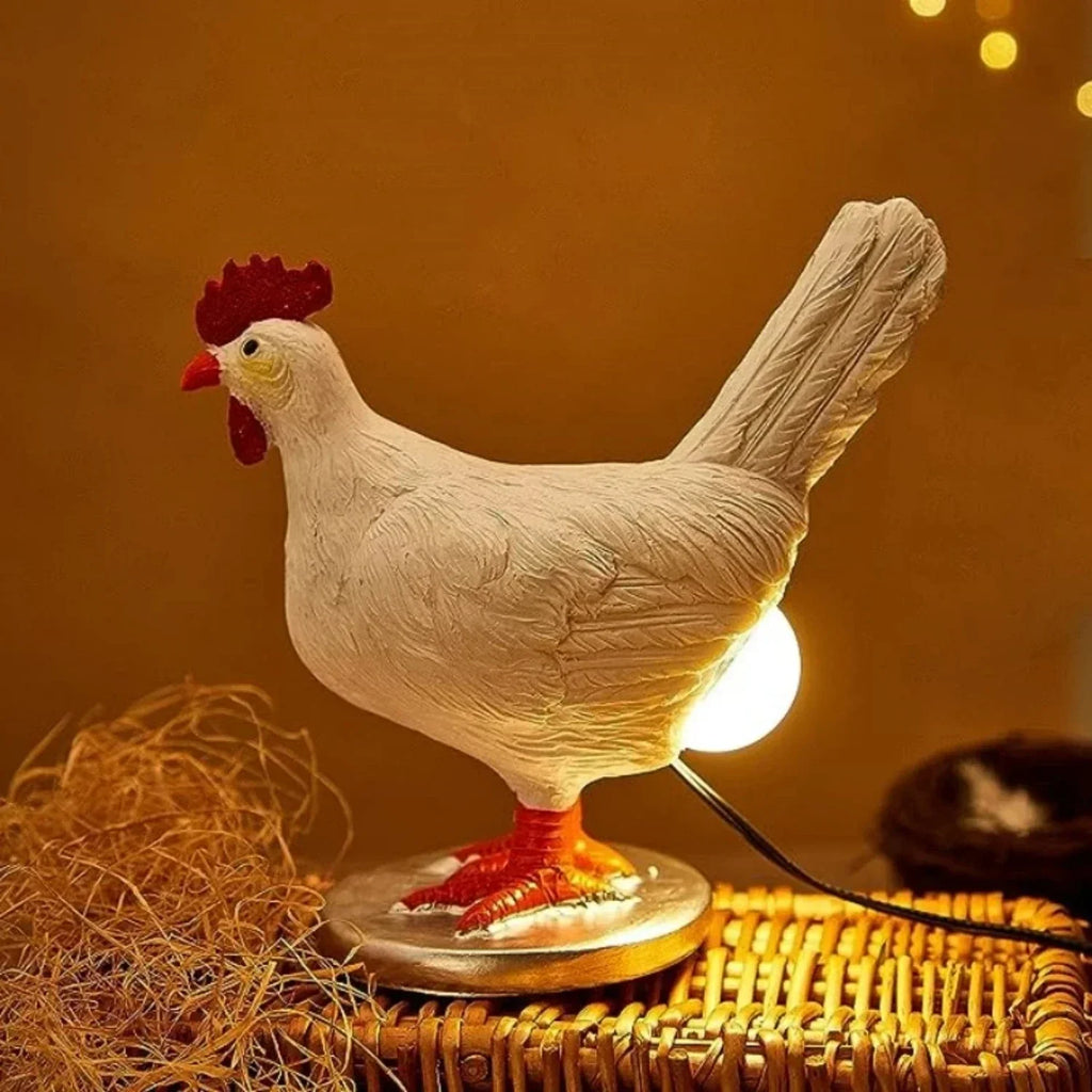 Junips | Farmhouse Chicken Table Lamp