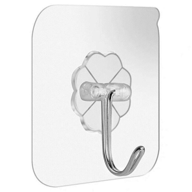 Junips | Punch-free Razor Holder Storage Hook (1/2/3 Pieces) - Wall Mounted Men's Razor Shelf for the Bathroom