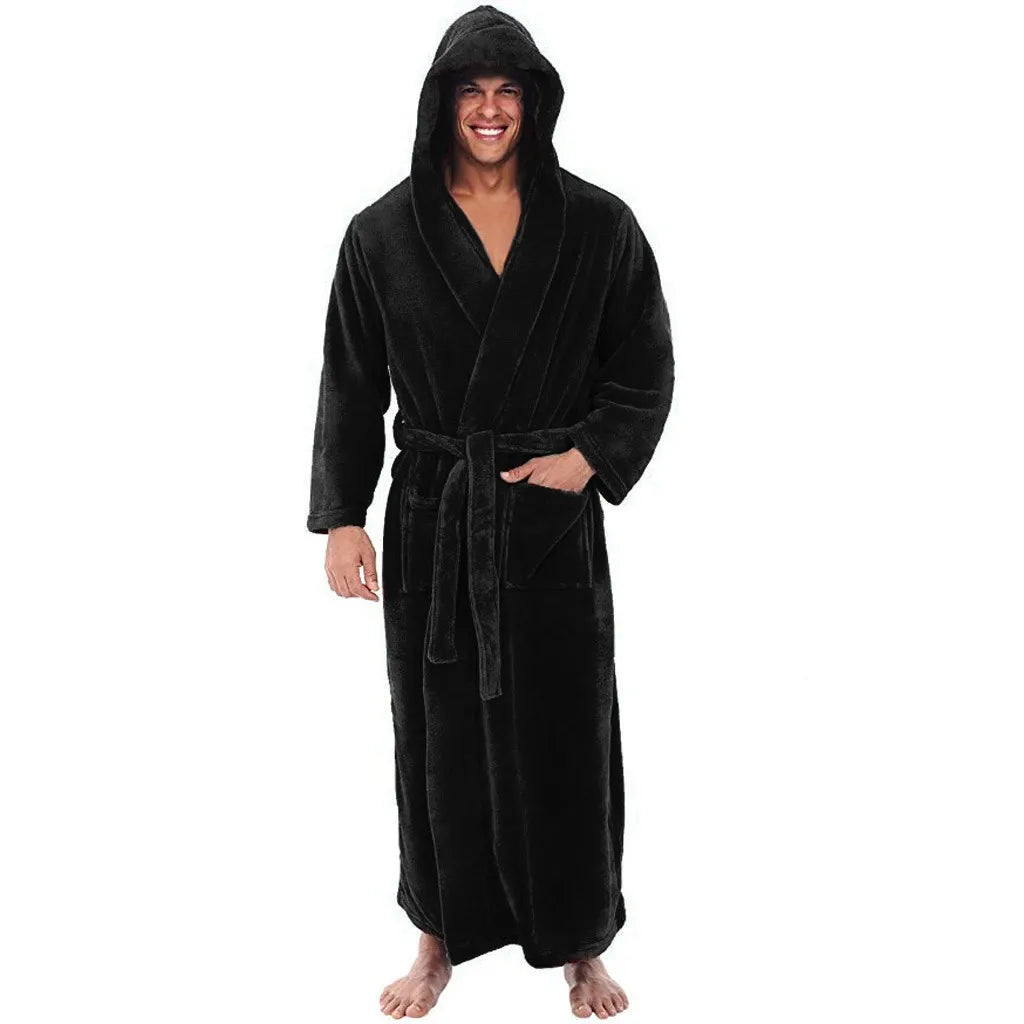 Junips | HoodedChill – Cozy Bathrobe for Men