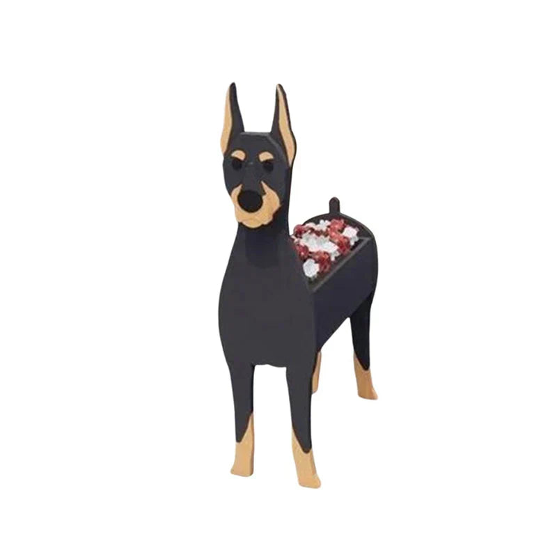 Junips | Flower Pot - Pawsome - Dog Plant Container - Various Breeds