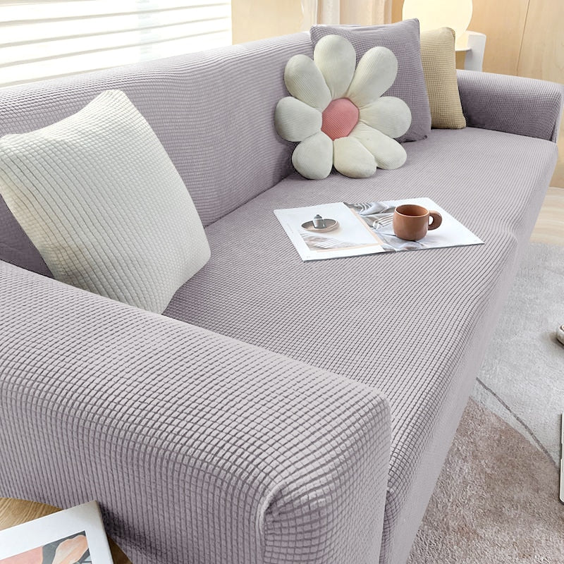 Junips | FlexiCover Elastic Sofa Cover – Protection Cover for Corner Sofas and Standard Sofas