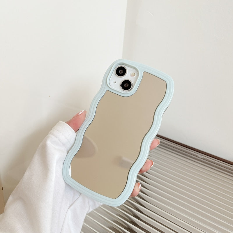 Junips | Wavy Makeup Mirror Phone Case