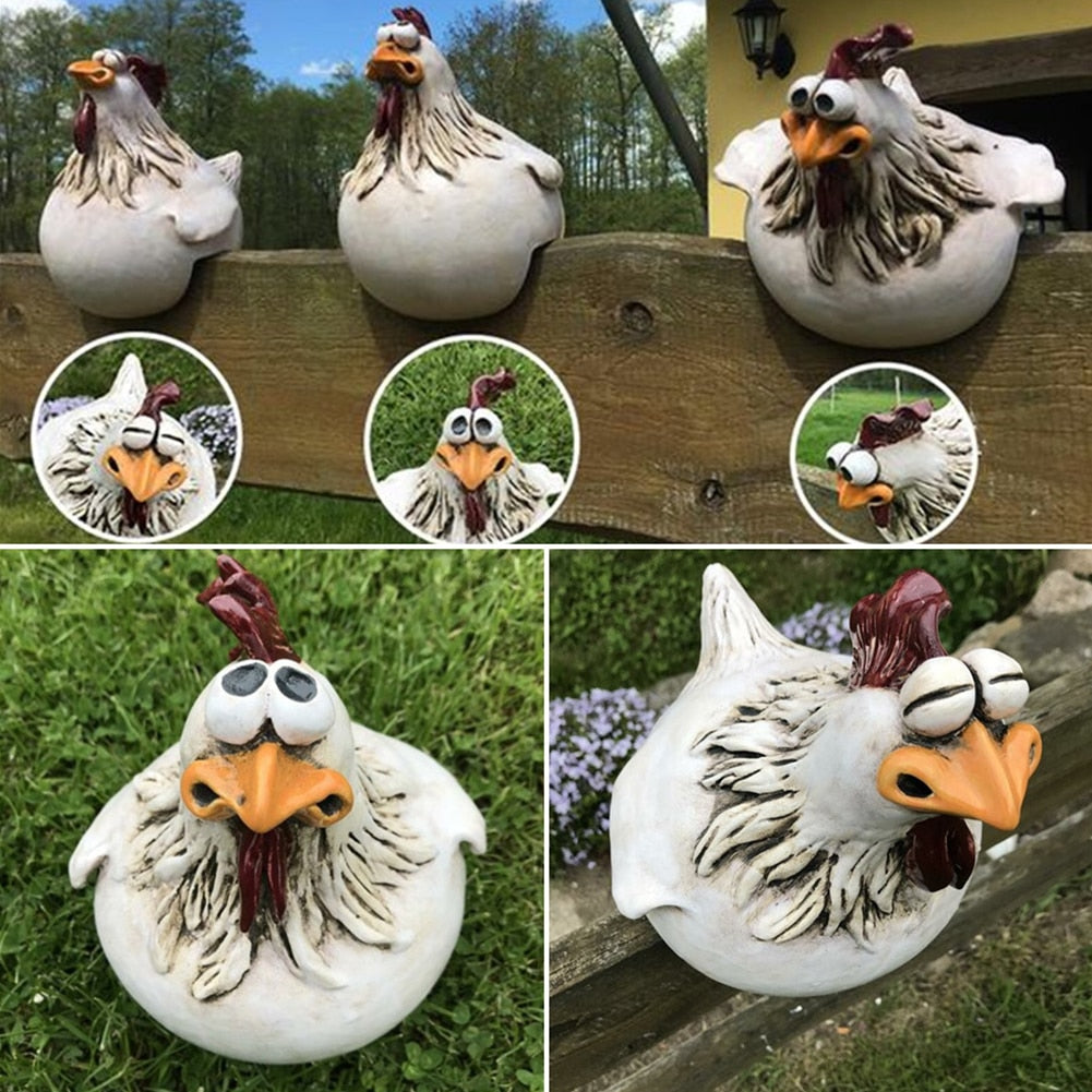 Junips | Playful Chicken Wire Decor: Playful Garden Yard Art