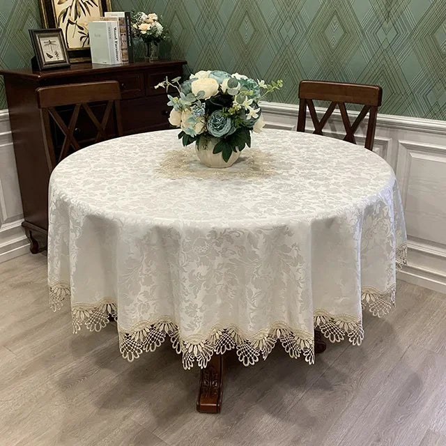 Junips | Victorian Lace Dreams Tablecloth