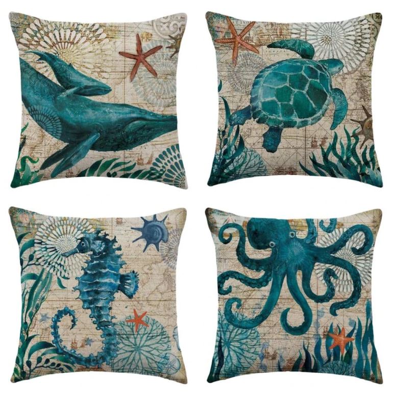 Junips | Sea Life Pillowcases