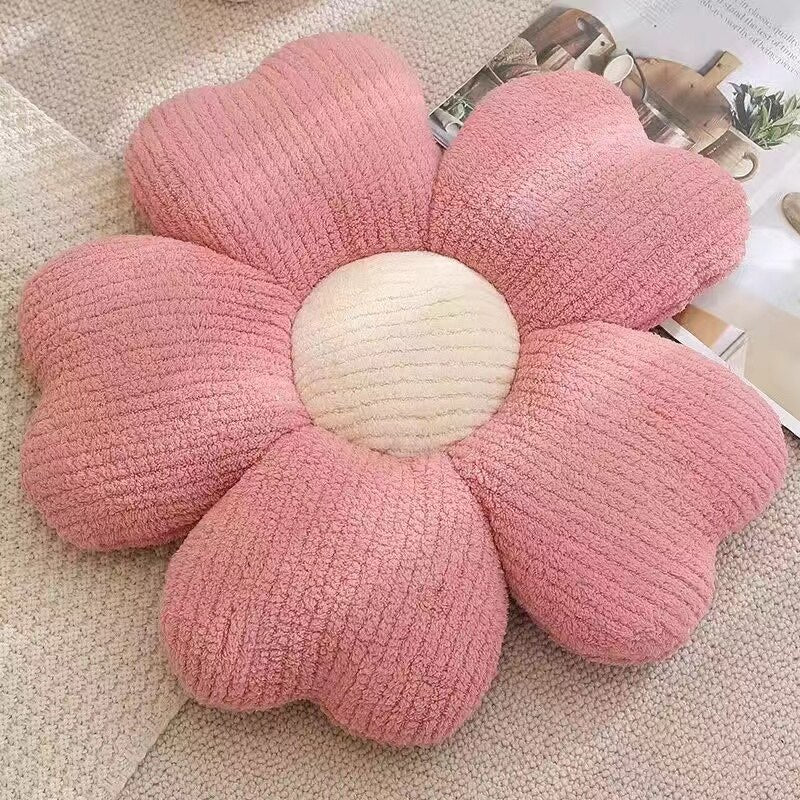 Junips | Fluffy Clover Flowers Pillow