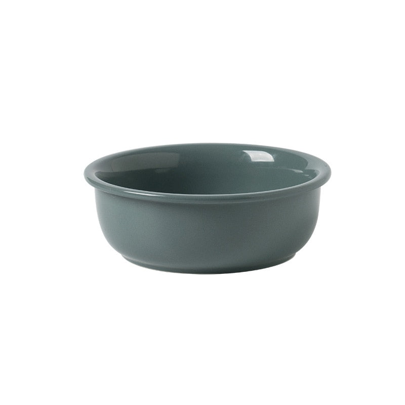 Junips | Misha Ceramic Elevated Cat Bowl with Wooden Stand