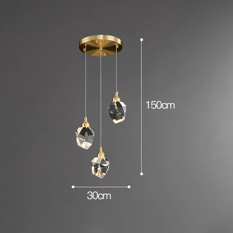 Junips | Elegant Crystal Pendant Lights