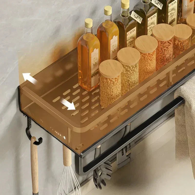 Junips | KitchenStyle – Elegant Wall Shelf for an Organized Kitchen