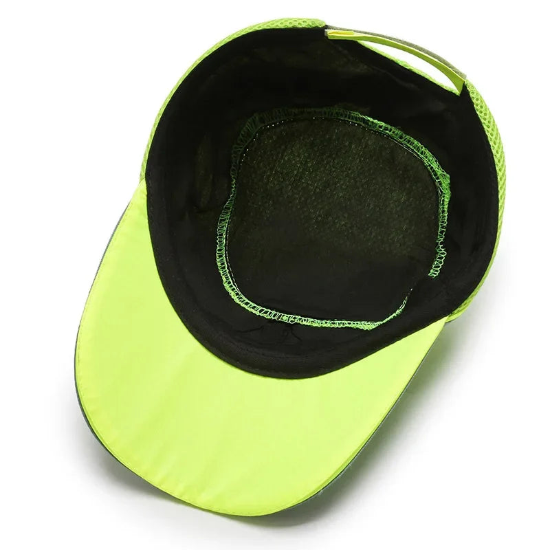 Junips | Red Safety Bump Cap - Helmet with hard ABS inner core for head protection at home, work, and factory