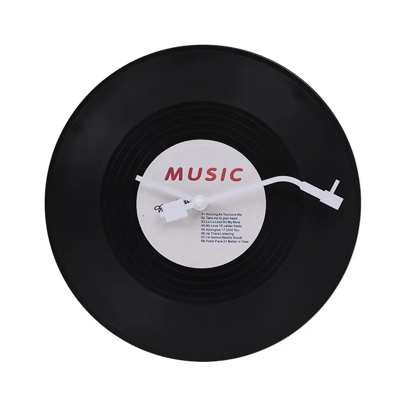 Junips | Musical Vinyl Record Wall Clock