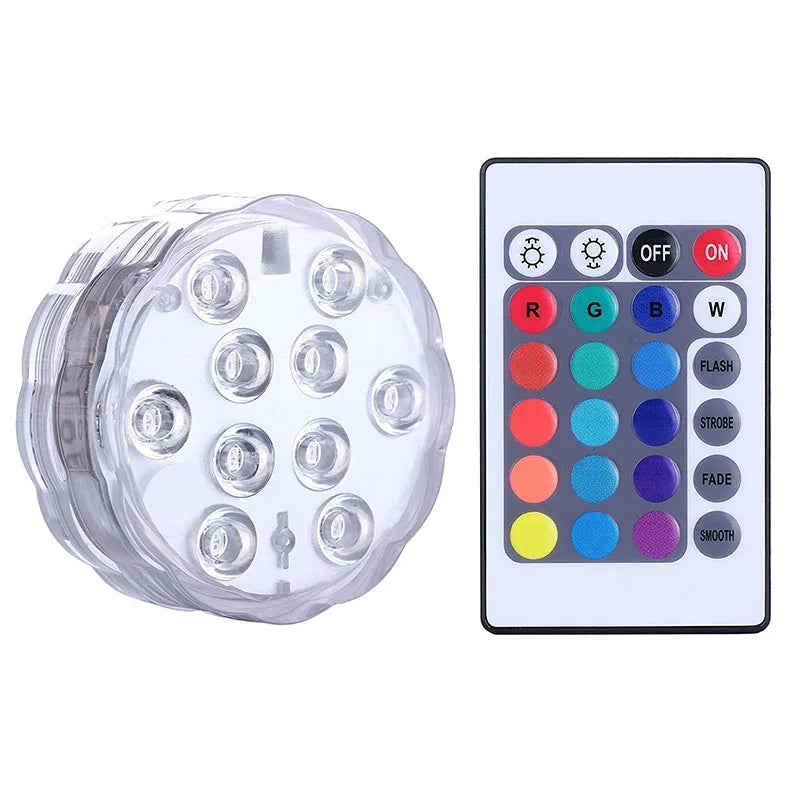 Junips | Underwater pool lighting with 10 LEDs