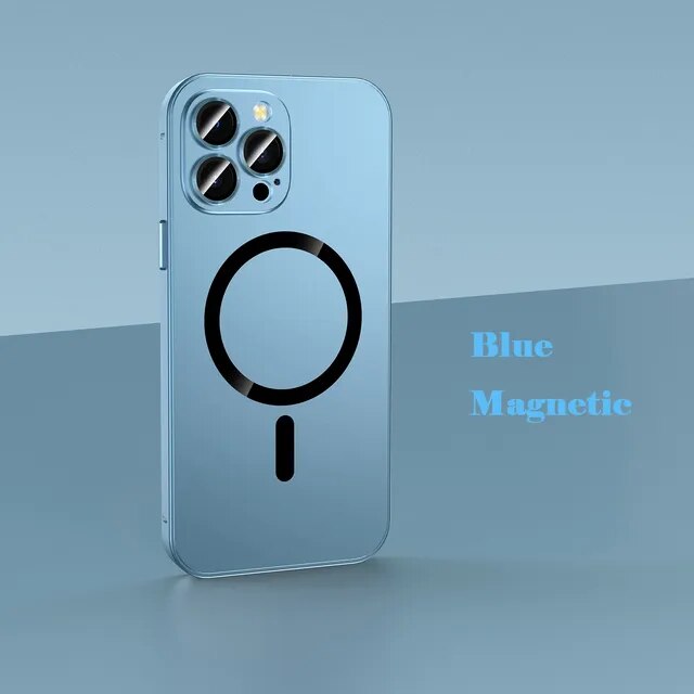 Junips | Magsafe Aluminum Frame Metal Bumper iPhone Case