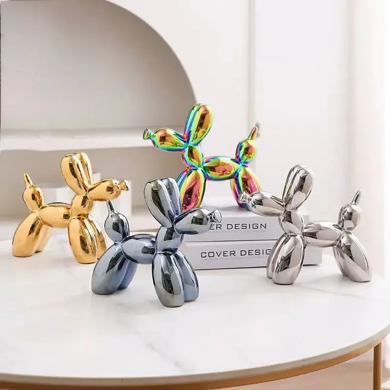 Junips | – Small dog sculpture made of balloons