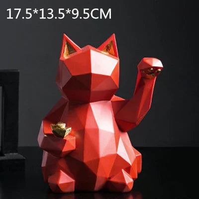 Junips | Nordic Style Geometric Lucky Cat