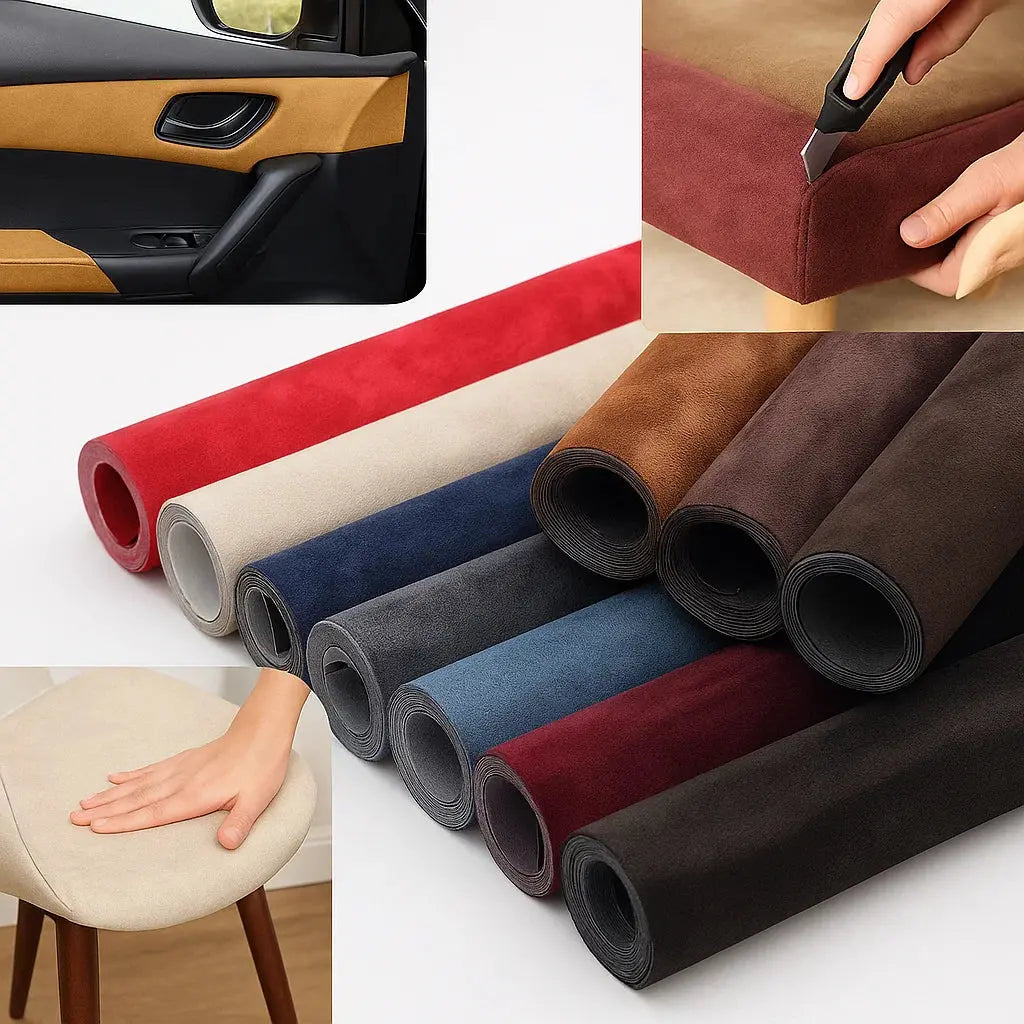 Junips | Self-adhesive microfiber suede fabric